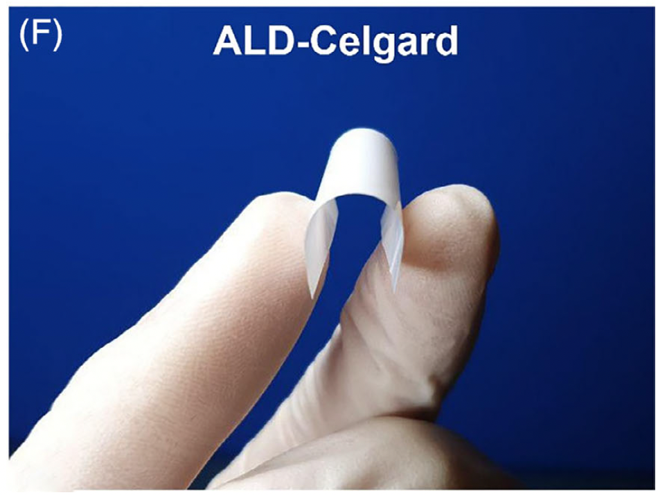 A highly efficient surface modified separator fabricated with atmospheric atomic layer deposition for high temperature lithium ion batteries